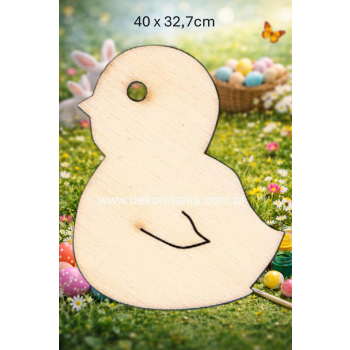 Kurczak 40cm, sklejka 3mm